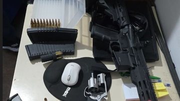 Homem é suspeito de vender munições para integrantes de facções criminosas - Divulgação/SSP