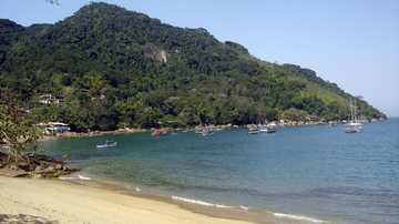 A bela Picinguaba, em Ubatuba, é uma das praias impróprias esta semana no litoral paulista - Arquivo / CN