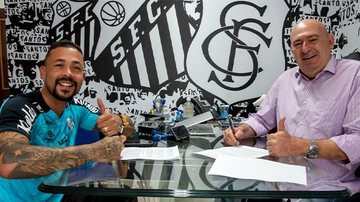 Vladimir acertou seu retorno ao Santos FC nesta quarta-feira Goleiro Vladimir 2023 - Foto: Ivan Storti/ Santos FC