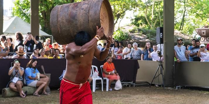 “O Festival Indígena de Bertioga já é o maior evento cultural dedicado aos povos indígenas do Brasil", destacou Ney Carlos, secretário de Turismo e Cultura de Bertioga - Reprodução/Prefeitura de Bertioga
