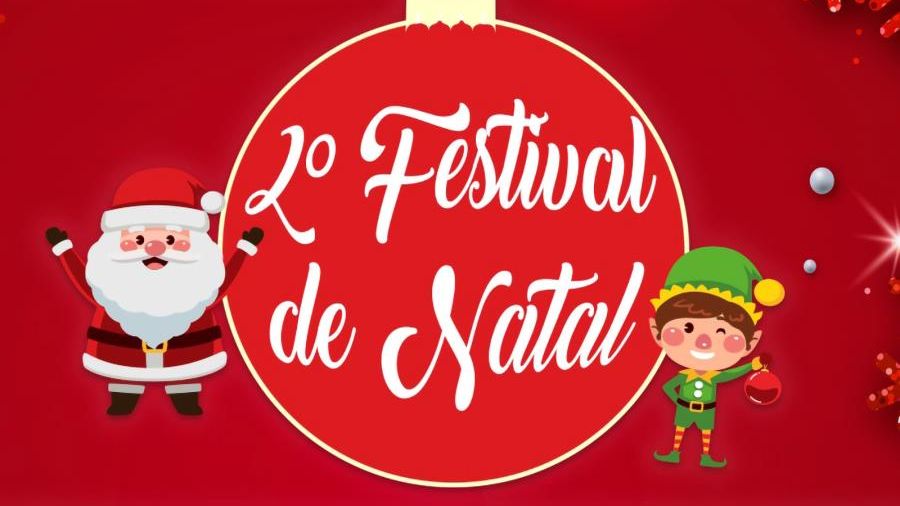 Cartaz do Festival de Natal de Mongaguá