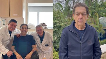 Fausto Silva foi operado pela dupla de cirurgiões Dr Fabio Gaiotto e Dr Fernando Bacal - Reprodução / arquivo pessoal