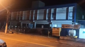 Hospital da Costa Sul, em Boiçucanga, sem energia elétrica - Foto: Divulgação