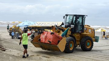 Colaboração da população é essencial para a conservação da limpeza - Prefeitura de Praia Grande