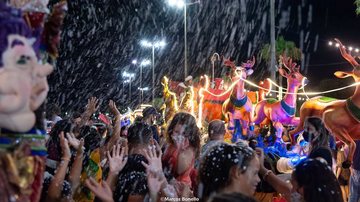 Chegada do Papai Noel leva a magia do Natal aos bairros da Costa Sul à Costa Norte de São Sebastião - Divulgação PMSS