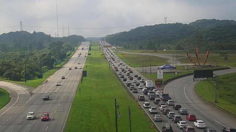 Km 40 da rodovia dos Imigrantes - Interligação Planalto - Ecovias