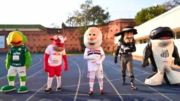 Futebol Fantasia promove competição entre os mascotes dos times - Imagem ilustrativa/Reprodução/Globo Esporte