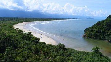 Praia de Itaguaré fica no interior de duas unidades de conservação ambiental - Arquivo/CN
