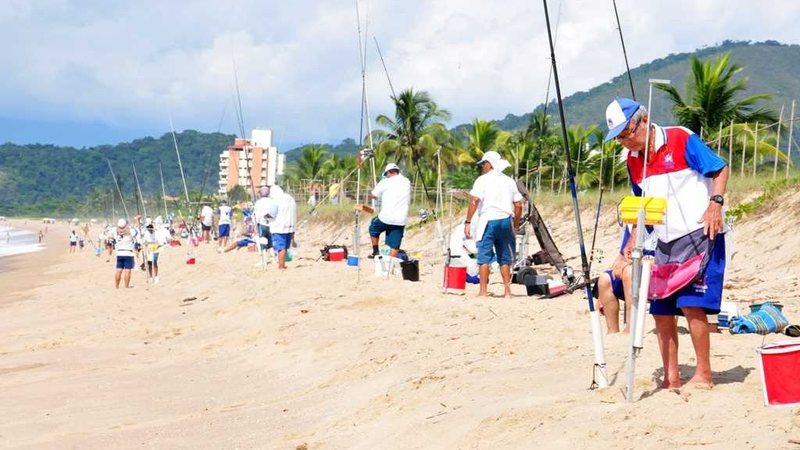 Etapa de Campeonato de Pesca será realizado em Caraguatatuba neste fim de semana - Divulgação/PMC