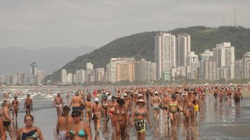 Movimento de turistas foi 7% maior do que na temporada 2022/2023 - Carlos Nogueira - Prefeitura de Santos
