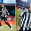 Imagens do atleta Everton Cebolinha, do Santos