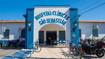 Hospital das Clínicas de São Sebastião, na região central da cidade Prefeitura de São Sebastião explica acusação de falta de oxigênio - Divulgação/PMSS