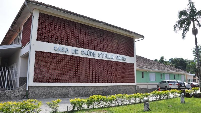 Hospital Stella Maris, na região central da cidade hospital caraguatatuba - Divulgação/PMC