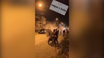 Imagem Tiro, porrada e bomba no Indaiá: apesar do mau tempo, jovens se aglomeram em baile funk | VÍDEO