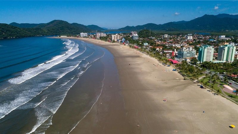Acesso às praias de Bertioga devem ser proibido a partir deste sábado (13). Praia de Bertioga - Renato Inácio