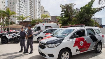 Policiais militares são baleados em Santos - Divulgação