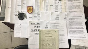 Documentos falsificados apreendidos pela Polícia Civil em Itanhaém - Reprodução/Internet