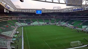 Mauricio Galiotte, presidente do Palmeiras, testa positivo para covid-19 - César Greco / Palmeiras