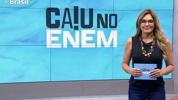 TV Brasil: professores fazem correção da prova ao vivo no Caiu no Enem - © TV Brasil