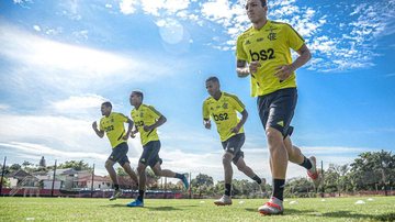 Recém-contratado pelo Flamengo, Bruno Viana fratura dedo da mão direita - Alexandre Vidal / CR Flamengo