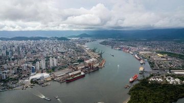 Santos é homologado para receber navios de 366 metros - Reprodução/Ministério da Infraestrutura
