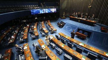 Senado voltará a ter sessões exclusivamente virtuais - © Fabio Rodrigues Pozzebom/Agência Brasil