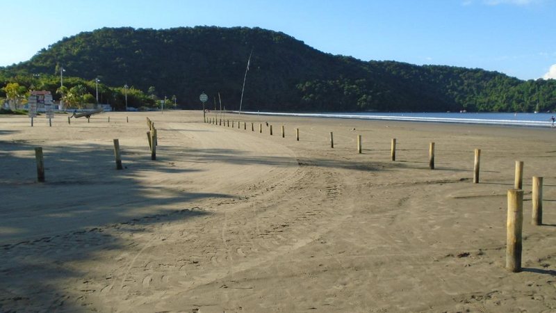 Fase vermelha: veja como fica o uso das praias na Baixada Santista - Reprodução