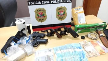 Polícia Civil prende homem com armas e drogas em Dracena