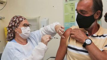 Santos inicia vacinação para grupo de 63+ nesta quarta-feira (28) - Divulgação Prefeitura Municipal de Santos (PMS)