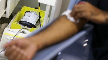 Junho Vermelho busca aumentar número de doadores de sangue - © Marcelo Camargo/Agência Brasil