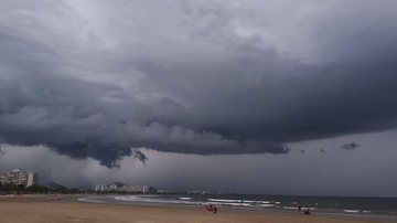 Confira a previsão do tempo para esta quarta em Santos, Guarujá, Praia Grande e Litoral Norte - Reprodução