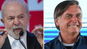 Bolsonaro reage e passa Lula em pesquisa divulgada neste sábado (30) Eleições presidenciais - EFE/Joédson Alves // PR/Isac Nóbrega