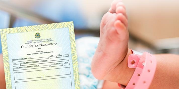 Mais de 17 mil crianças não receberam o nome do pai em 2022 no estado de São Paulo Certidão de nascimento - Reprodução