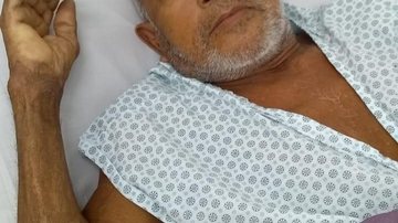 O idoso de 66 anos foi internado na enfermaria, onde se encontra até a presente data. - Divulgação/Prefeitura de São Vicente