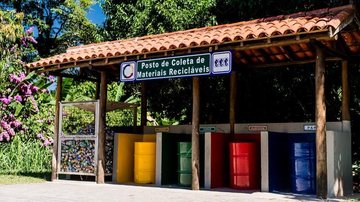 Em 2022, foram recolhidas, triadas e vendidas 467 toneladas de resíduos. Coleta de resíduos recicláveis na Riviera Centro para coleta de resíduos recicláveis na Riviera de São Lourenço - Divulgação/Sobloco