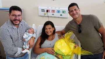 José Vicente nasceu pesando quase quatro quilos e medindo 49cm - Divulgação / PMI