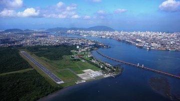 Base Aérea de Santos, onde deve funcionar o Aeródromo de Guarujá - Pedro Rezende