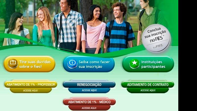 Fies oferece opção para parcelamento de dívidas - Divulgação/Fies