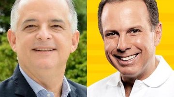 Márcio França e João Doria disputam o segundo turno das eleições para governador do estado de São Paulo - Divulgação