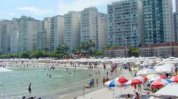 Guarujá espera receber 300 mil turistas durante feriado. - Pedro Rezende